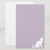 Kat briefpapier (Voorkant / Achterkant)