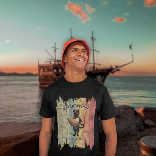 Kat Buccaneer's Sunset Quest T-shirt