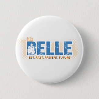 KAT // BUTTON, est. PPF - BELLE (Vrouw) Ronde Button 5,7 Cm