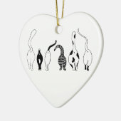 Kat Butts Keramisch Ornament (Links)