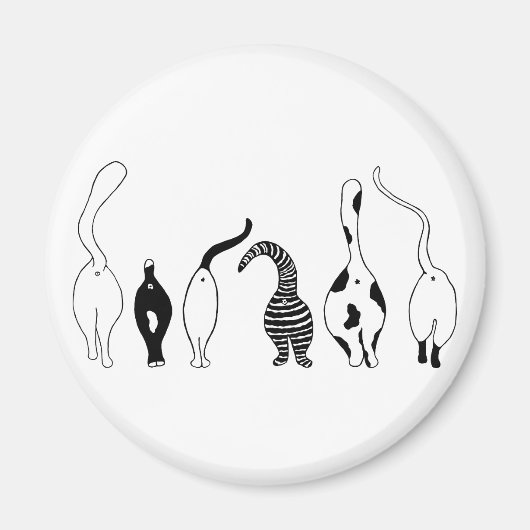 Kat Butts Magneet (Voorkant)