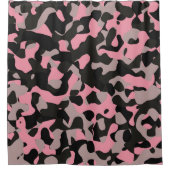 Kat Camo Douchegordijn (Voorkant)