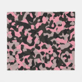 Kat Camo Fleece Deken (Voorkant (Horizontaal))