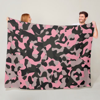 Kat Camo Fleece Deken