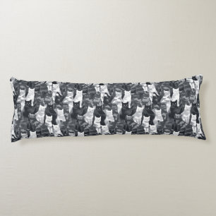Kat Camouflage Boeket Decoratief Ontwerp Victoriaa Lichaamskussen