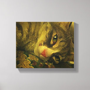 Kat Canvas afdrukken