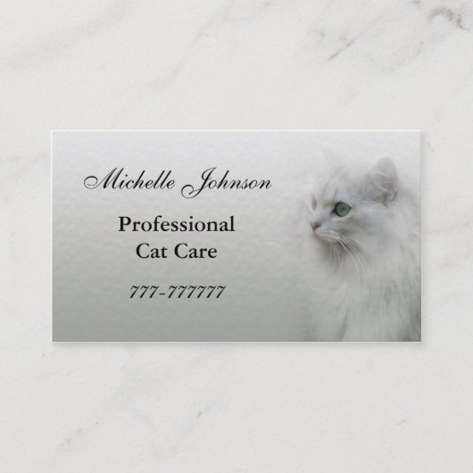 Kat Care Visitekaartje (Voorkant)