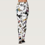 Kat Cartoon Leggings (Achterkant)