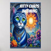 Kat chaos binnenkomend poster (Voorkant)