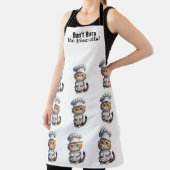 Kat Chef Cuteness All-Over Print Schort (Insitu)