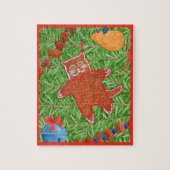 KAT CHRISTMAS TREE 8"x10" Puzzle Legpuzzel (Verticaal)