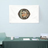 Kat Cola Kat Frisdrank Drank Etiket Kat Vintage V Spandoek (Beurs)
