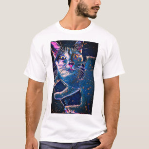 Kat constellatie t-shirt