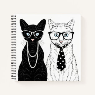 Kat Couple Notitieboek