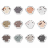 Kat Couple Sticker (Voorkant)