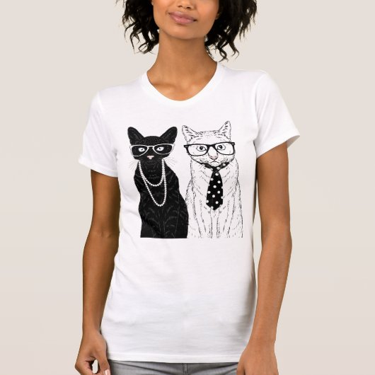 Kat Couple T-shirt (Voorkant)