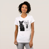 Kat Couple T-shirt (Voorkant volledig)