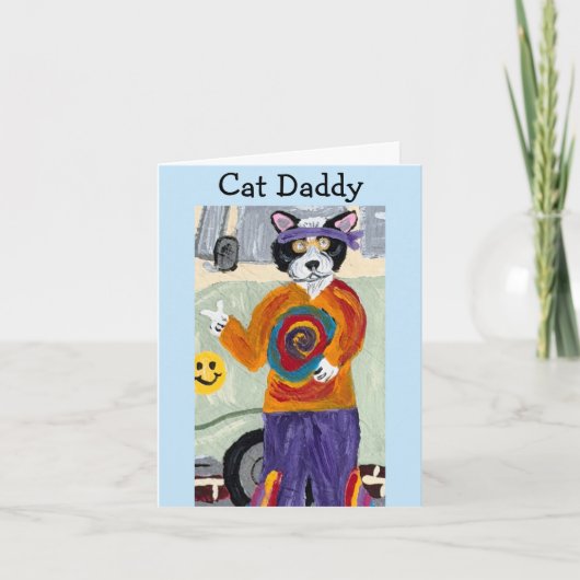 Kat Daddy Hippie Tuxedo Kat (Voorkant)