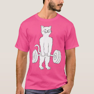 Kat Dadlift Kat T-shirt, gewichtstoename T-shirt