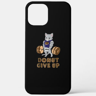 Kat Dadlift krachtpatser Donut Gym iPhone 12 Pro Max Hoesje