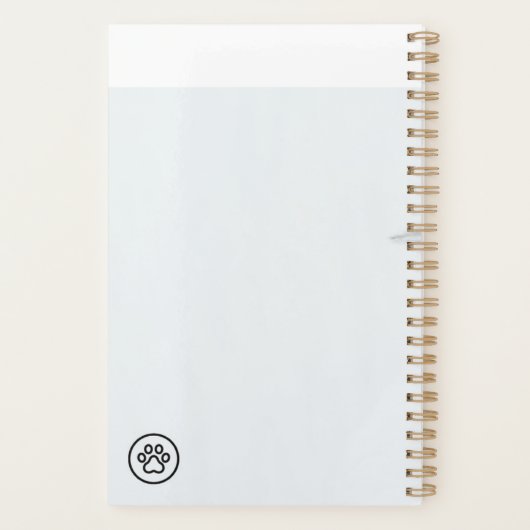 Kat dagelijkse Planner (Achterkant)