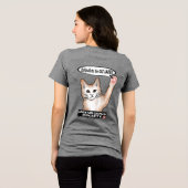 Kat Dames Kat T-shirt (Achterkant volledig)
