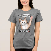 Kat Dames Kat T-shirt (Voorkant)