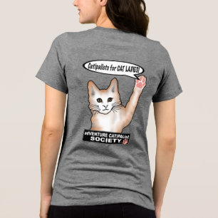 Kat Dames Kat T-shirt