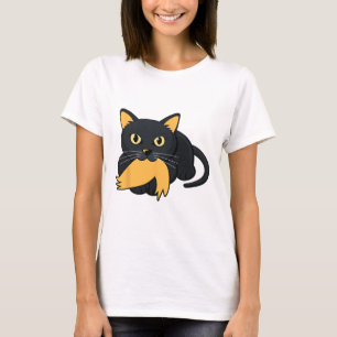 Kat Dames voor Kamala Harris Donald Trump 2024 SAR T-shirt