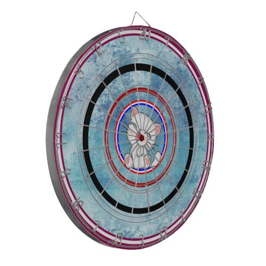 Kat Dart Board Dartbord (Voorkant Links)