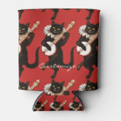 Kat dat Banjo Thunder_Cove speelt Blikjeskoeler (Voorkant)