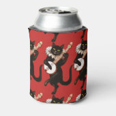 Kat dat Banjo Thunder_Cove speelt Blikjeskoeler (Blikje Achterkant)