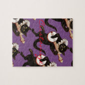 Kat dat Banjo Thunder_Cove speelt Legpuzzel (Horizontaal)