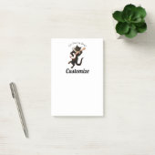 Kat dat Banjo Thunder_Cove speelt Post-it® Notes (Kantoor)