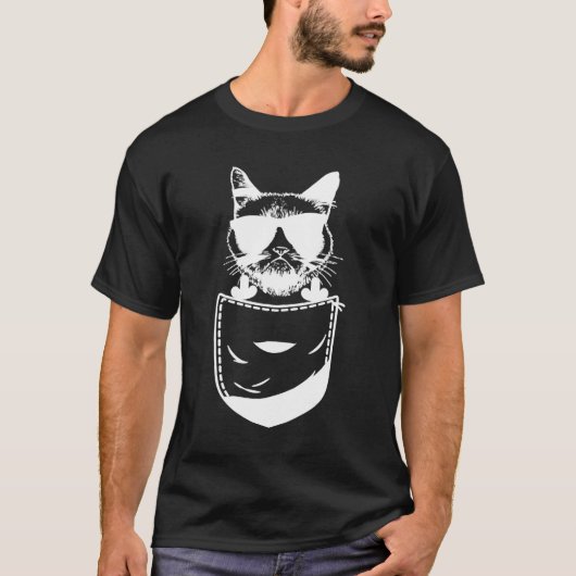 Kat dat het dierlijk thema Sarcastic Kitten uit ei T-shirt (Voorkant)