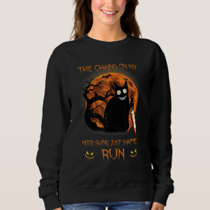 Kat de kettingen op mijn hout, swing Sust Snaprun Trui