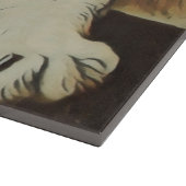 Kat Decoratieve Glas Snijplank 15" x 11" (Hoek)