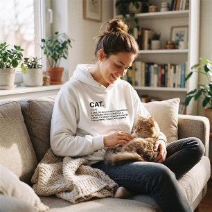 Kat Definitie Zelfstandig Naamwoord Grappige Katte Hoodie