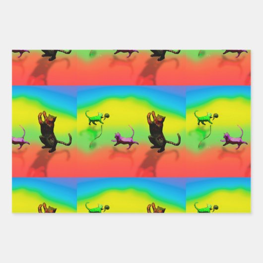 Kat Deksel van papier voor riffels, vellen 3 (Voorkant)