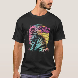 Kat die Vette Rolt Humor Meme T-shirt