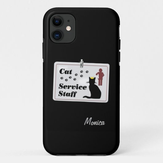 Kat-dienstpersoneel Case-Mate iPhone Case (Achterkant)