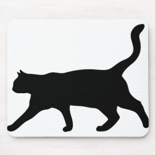 Kat Dier de Silhouette keuken Muismat