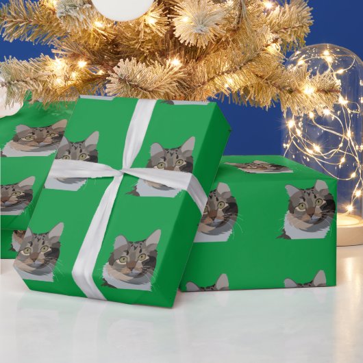 Kat Dier Huisdier Kat Liefhebber Cadeaupapier (Feestdagen)