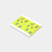 Kat Dog Pets Paws Fur Pattern Young Fluffy Post-it® Notes (Schuin)
