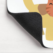 Kat & Doggy cartoon mousepad Muismat (Hoek)