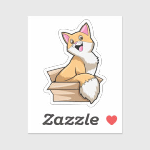Kat. doos sticker