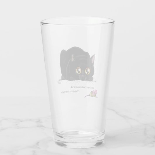 Kat draaiend glas (Achterkant)