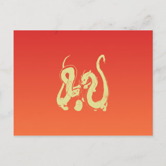 Kat draken moeten ook met muizen spelen briefkaart