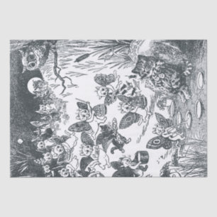 Kat Dream of Fairyland, Louis Wain Tissuepapier