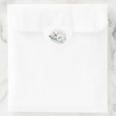 Kat Drempel Hart Sticker (Tas)